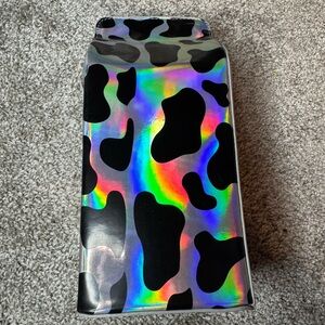 Holographic Milk Carton Purse